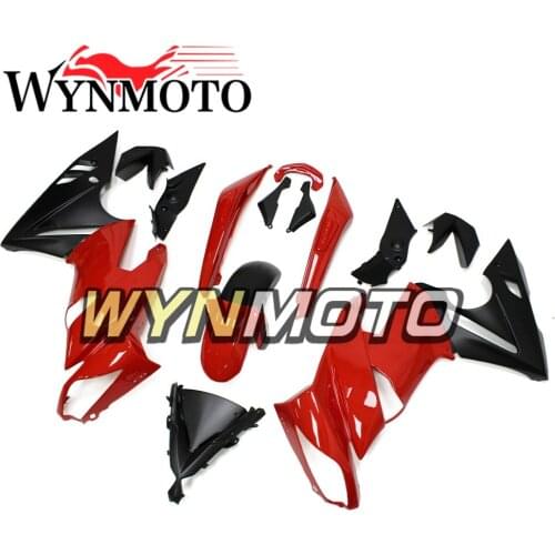 Motorcycle Fairings Red Black For Ninja 650r ER-6F 2009 2010 2011 ABS Plastic 09 10 11 Fairing Kit Cowlings