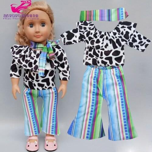 Doll clothes trousers 43cm new born baby doll clothes 18" girl doll clothes outfit