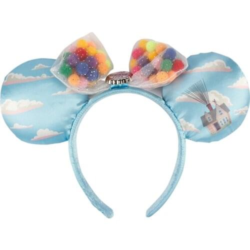Disney Headband Cartoon Anime UP Series Hair Hoop Kawaii Hair Accessories Headwear Gifts for Children Girls Women