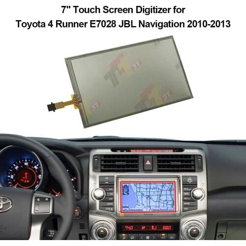 7" Touch Screen Digitizer for Toyota Highlander JBL E7015 Navigation LQ070T5GA01/GC01 2008-2014 This listing is for a replacem