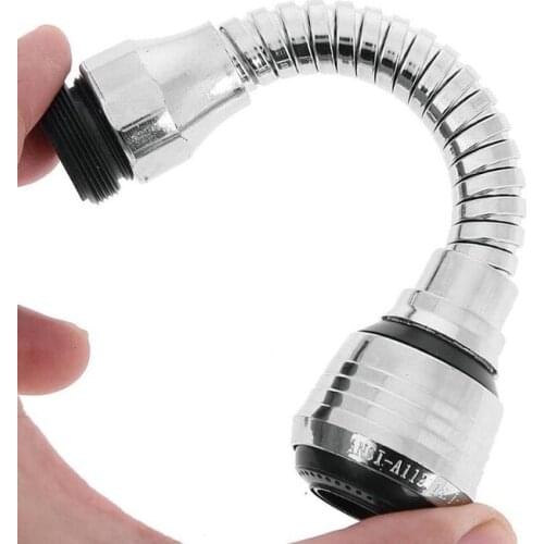 Kitchen Sink Faucet Sprayer Water Saving 360 Degrees Faucet Swivel Spouts Filter Free To Bend Nozzle Flexible Aerators