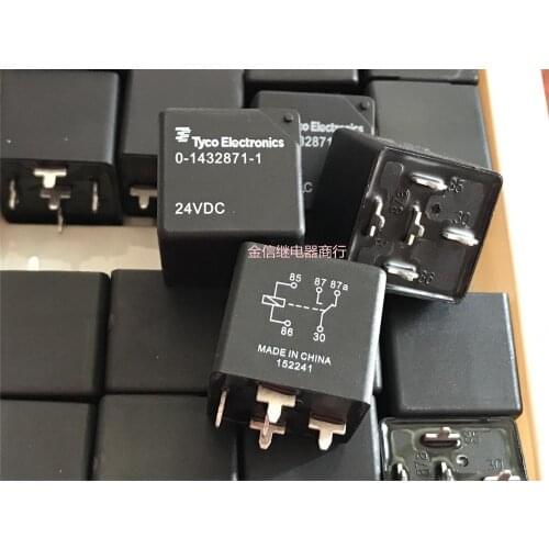 0-1432871-1 24VDC 0-1432868-1 12VDC Relay 5pins