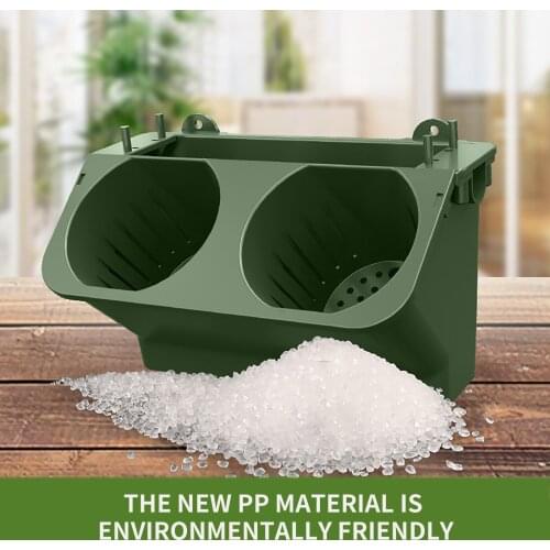 Self Watering Flower Pot Stackable Wall Planter Garden Plastic Pots Wall Hanging Vertical Succulents Plant Bonsai