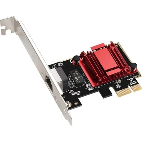 DIEWU TXA089 Pcie Single Port Ethernet Gigabit Pci Express 10/100/1000Mbps RJ45 Lan Network Adapter Card PXE Boot for Desktop