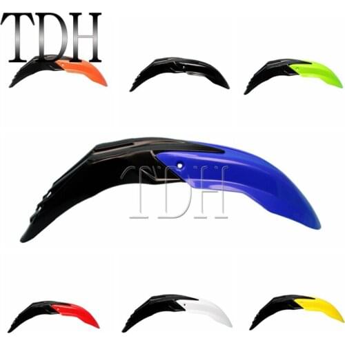 Blue Motorcycle Front Fender Motocross Enduro Supermoto Mudguard For Honda Suzuki Kawasaki Yamaha Ducati
