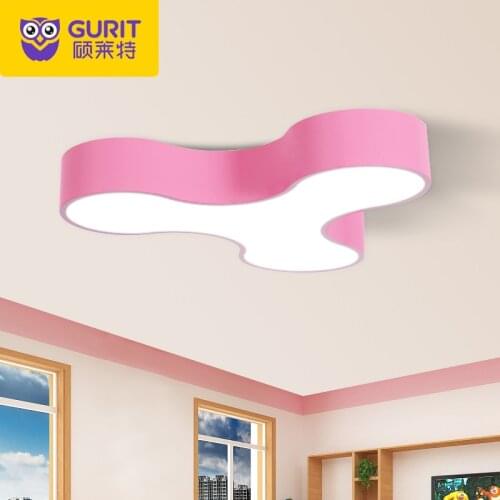 Kindergarten classroom lights DIY modeling creative LED chandelier playground lights dance room childrens clothing store matern