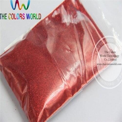 0.08MM 003 finner size Metallic Red Color Glitter for nail decoration or other DIY accessories