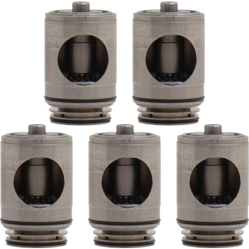 5xRotor for Dental LED Fibre Optic Contra Angle Handpiece 1:5 Increasing Air Turbine Inner Water Red Ring BDX95L