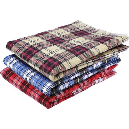 60 * 90cm Cotton Reusable Adult Insert Liners Washable Thickening Nappy Liner Elder Cloth Nappy 3 Layers Diaper Insert