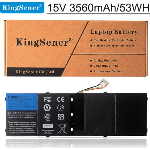 KingSener AP13B3K Laptop Battery for Acer Aspire V5 R7 V7 V5-572G V5-573G V5-472G V5-473G V5-552G M5-583P V5-572P R7-571 AP13B8K