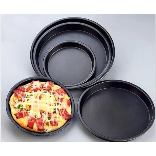 Aluminium Pizza Tray Oven Safe Kitchen Chef Cooking Size 6'' 7'' 8'' 9