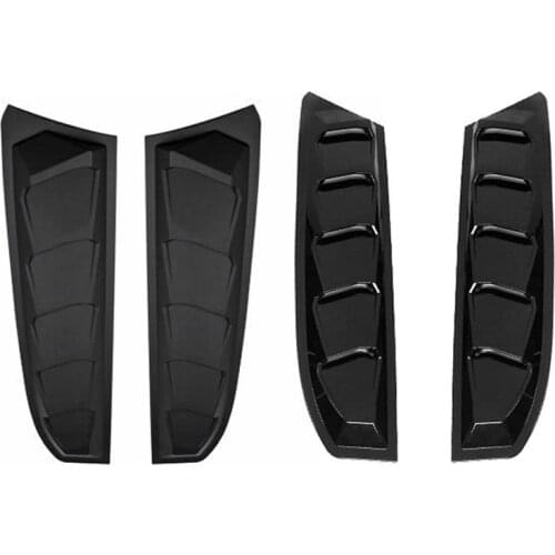 Car ABS Window Louvers Shutters Cover for Honda Civic Sedan 2016-2020