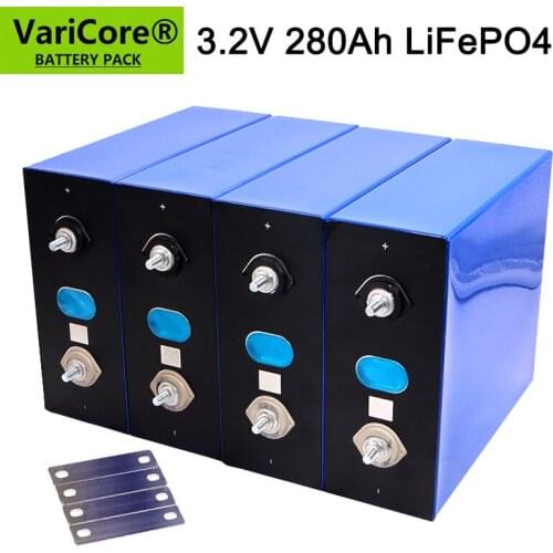 EVE 3.2V 280Ah LiFePO4 battery DIY 12V for Electric car RV Campers Golf Cart Off-Road Solar Wind + Stud Class A TAX FREE