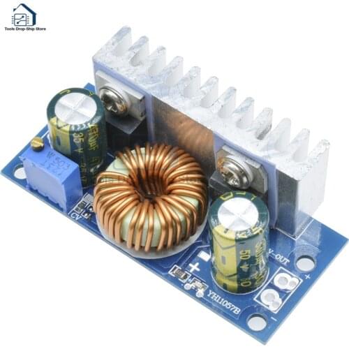DC-DC Boost Converter Board 4.5V-32V to 5-42V 6A Step Up Adjustable Power Supply Module Non-isolated Short Circuit Protection