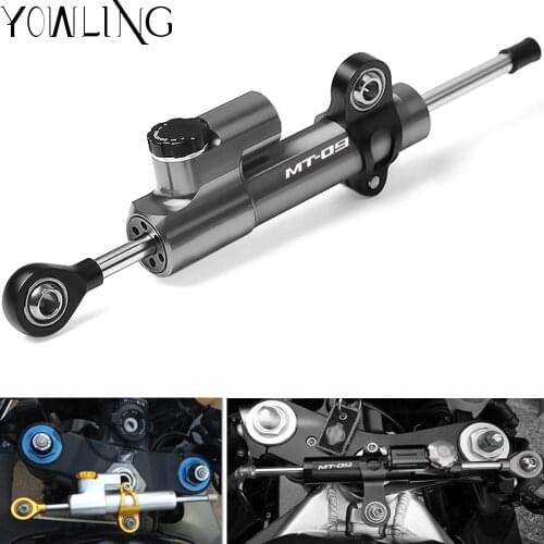 For Yamaha MT 09 MT09 MT-09 FZ09 FZ-09 20132014 2015 2016 2017 Motorcycle Damper Steering Stabilize Safety Control Mount kit