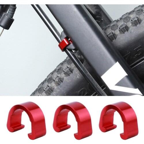 Long Service Time Good Hardness Bike Shift Cable Organizer Clip Fixing Accessories