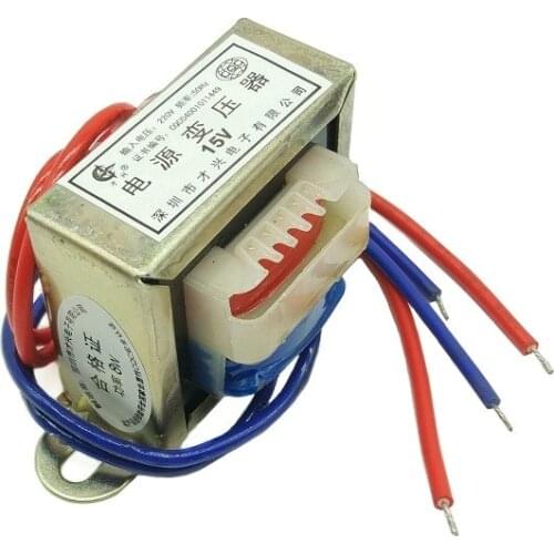 EI-8W type transformer 8W 15V 220V to AC15V AC 15V 0.53A 533mA power transformer