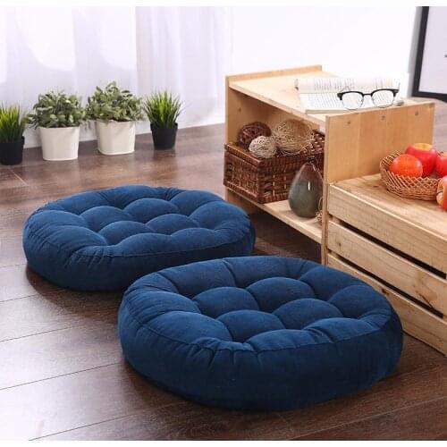 30 1Pcs Round Shape Floor Seat Cushion Soft Cotton Core Cotton Tatami Cushion Pillow Home Decoration Car Soft Sofa Cushion