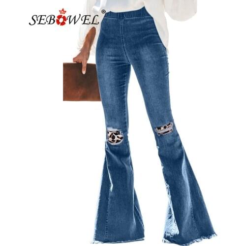 SEBOWEL Women's Flared Jeans