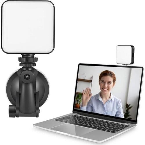 LED Video Live Stream Light 2500K-6500K Recharge 5W For Smartphone Tablet Laptop Notebook Mini Vlog Fill Light For Selfie Video