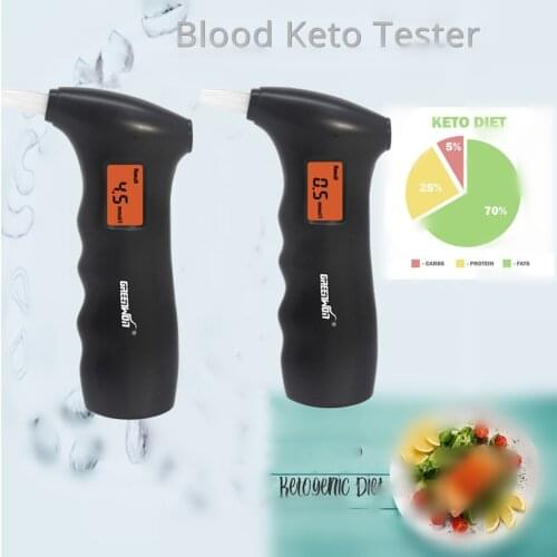 GREENWON Ketone Breath Analyzer Ketone Urine Test Strips Ketostix Ketosis Urine Analysis Weight Lose Diet Healthy Diet Body Test