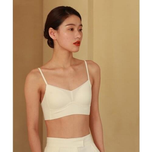 Womens Seamless Bra Padded Brassiere Underwear Chest Sleep Yoga Sports Bra Vest Big Size Top Cotton Bralette