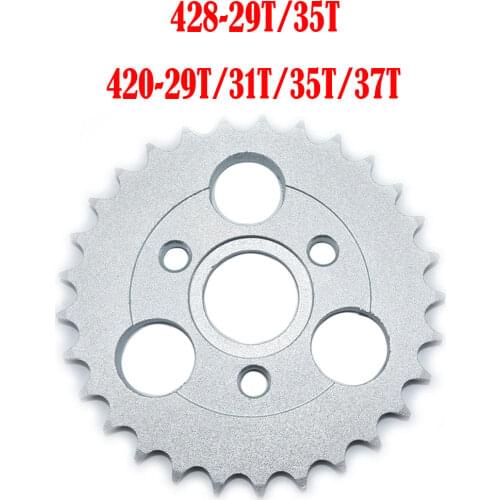 428 29T Tooth 30mm /122mm Rear Chain Sprocket gear for Monkey motorcycle Cross-country motorcycle
