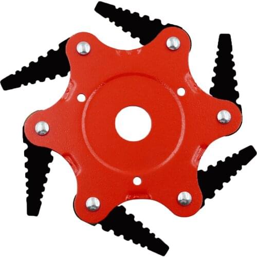 6 Teeth Grass Trimmer Head Brush Cutter Blade Manganese Steel Mower Garden Lawn Machine Accessories Garden Power Tools