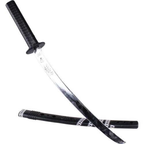 60cm 1:1 Cosplay Sword Simulation Weapon Toys for Children Anime Ninja Cos Knife Stage Performance Props Surprise Gift for Boys