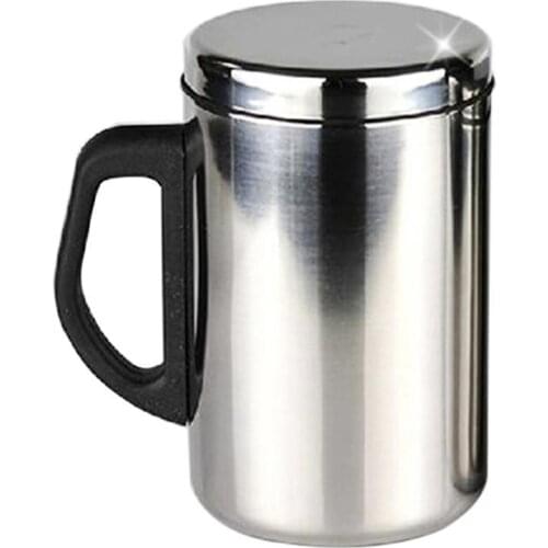 350/500ml Dual Wall Thermal Insulated Travel Tumbler Coffee Mug Beer Tea Cup