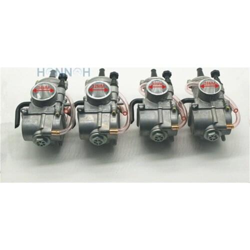 KOSO Carburetor Keihin PWK motorcycle carburador 28 30 32 34 mm power jet good power FIT 125 150 cc racing Scooter dirt bike ATV