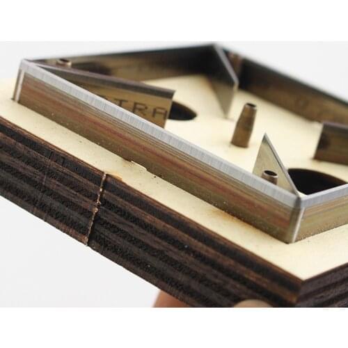 Leather Crafts Die Cut Wood Mold Steel Blade DIY Windmill Stencils Cutter