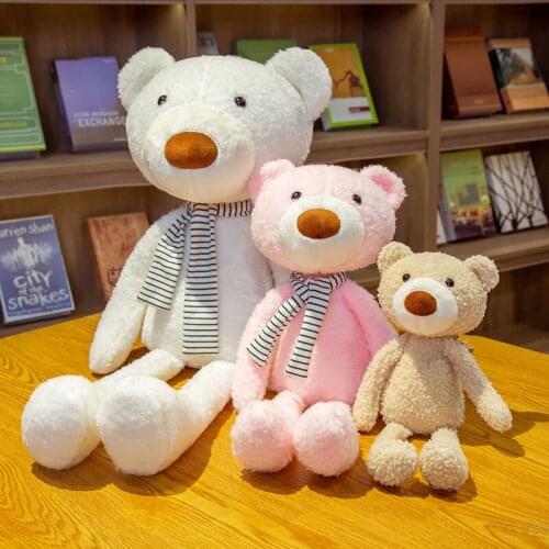 35cm/50cm Kawaii Plush Teddy Bear Stuffed Animals Soft Long Leg Bear Cute Plush Toys for Girls Kids Birthday Christmas Gifts