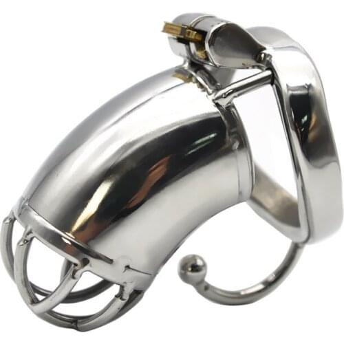 New Male Chastity Devices Cock Cage Metal Chastity Belt Device Penis Ring Sex Toys Cock Lock Bondage Sex Toys for Men