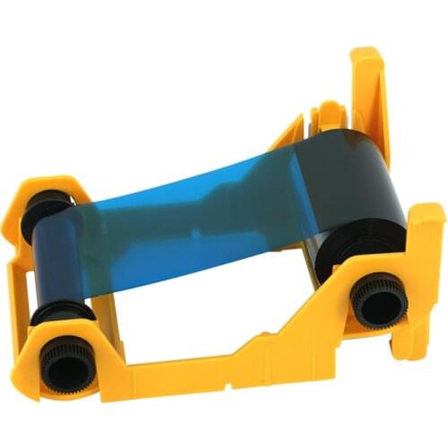 Printer 200 prints YMCKO Ribbon For Zebra 800017-240 Printer Compatible for Zebra 800015-940 Card Printer Ribbon