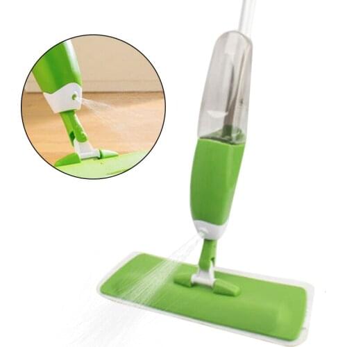 Spray Mop For Hardwood Floors Dust Mop With Reusable Microfiber Pad 360 Degree Handle Mop With A Refillable Water Bottle