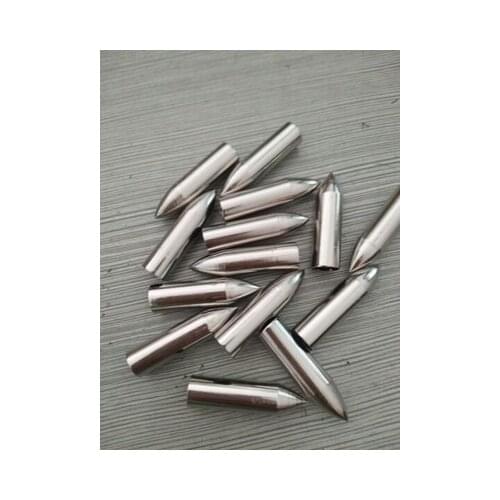 50/100 Pcs 8mm Steel Shooting Arrow Tips Broadheads Use Making Arrow For Archery