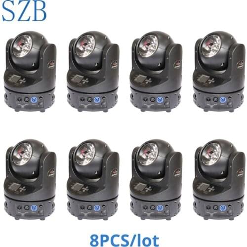 LED Moving Head Beam Light 60W RGBW Colorful LED Lyre for DMX DJ Party Event Light 8pcs/lot/SZB-MH60C