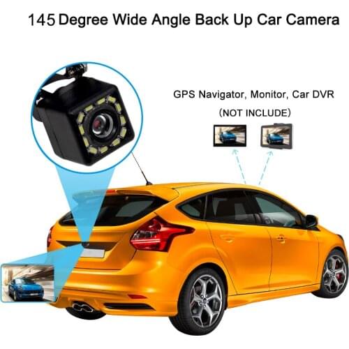 Universal 4 LED Car Rear View Camera Backup Camera Night Vision Auto Accessories