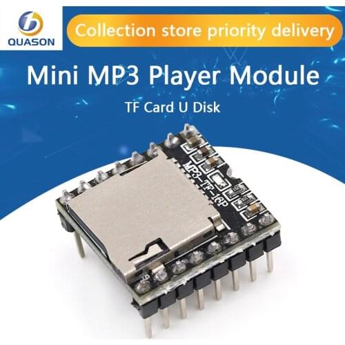 10pcs DFPlayer Mini MP3 Player Module MP3 Voice Module forArduino DIY Supporting TF Card USB Disk