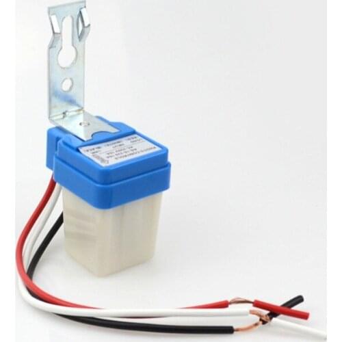 10PCS New Automatic Auto On Off Photocell street Light Switch AC/DC 12V 10A Photo Control Photoswitch Sensor Switch