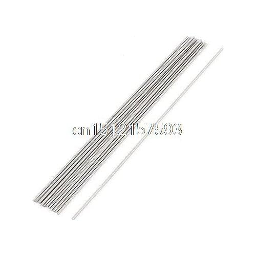 15Pcs Lathe Tools Steel Rod 1mm Dia 100mm Long Round Stock