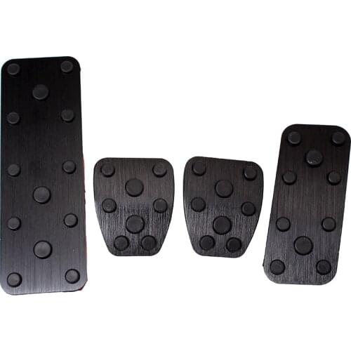 Aluminium Car Accelerator Gas Brake Pedal Clutch Pedals Case For Subaru Forester SG 2003-2005 Legacy 2004-2005 Outback 2004-2006