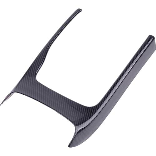 Carbon Fiber Style Inner Gear Shift Panel Trim Frame Fit For Jeep Grand Cherokee 2014 2015 2016 2017 2018 2019