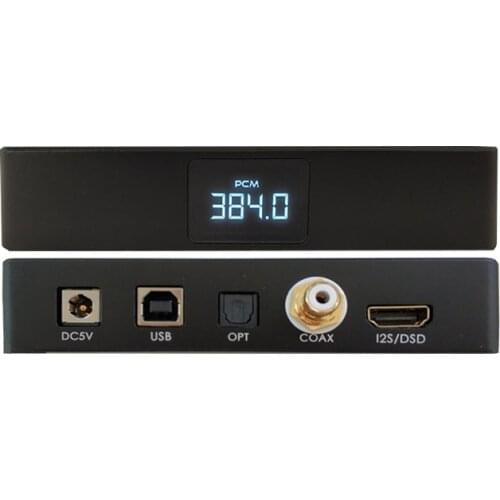 New U1 XMOS digital interface HiFi fever coaxial fiber I2S output PCM768k DSD512