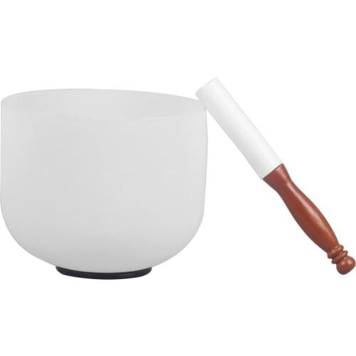 Professional Wooden Rubber Mallet Stick Beater Striker For Crystal Singing Bowls Yoga Meditation Singing Bowl With Rubber Ring