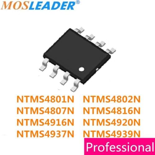 SOP8 100PCS NTMS4801N NTMS4802N NTMS4807N NTMS4816N NTMS4916N NTMS4920N NTMS4937N NTMS4939N