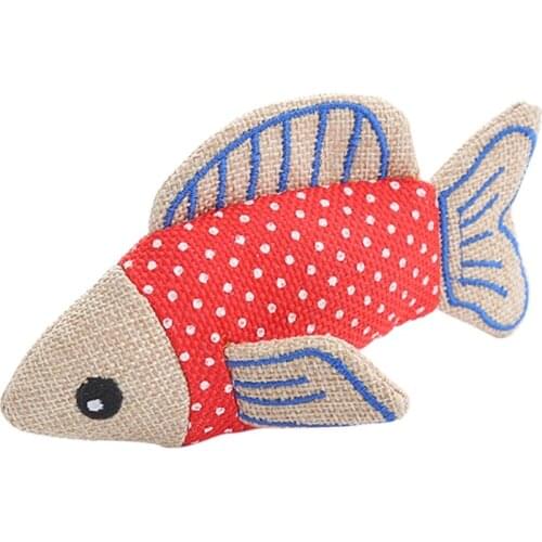 Modern Fashionable Practical Cool Toys Chew Toys Durable Cartoon Patterns Pet Cat Canvas Bite Grievance Interactive Play Toy