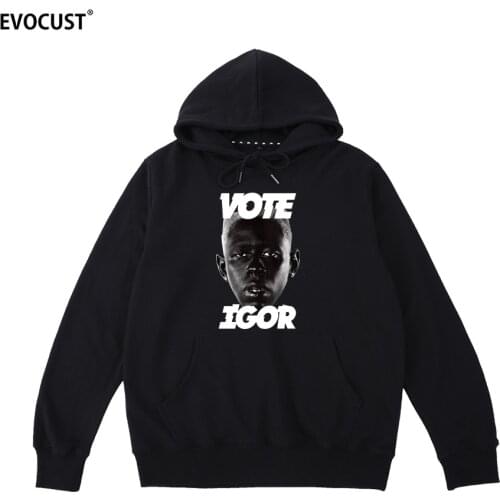 Golf Wang Tyler The Creator vote igor Vintage Print Hoodies Sweatshirts men women unisex Cotton
