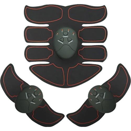 Muscle Training Machine Electric Abdominal Muscle Trainer Body Slimming Fat Burning Body Building Fitness Muscle Stimulator